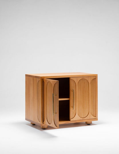 bedside cabinet with door