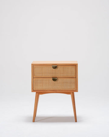 Lagos Bedside - furniture storage melbourne - Larkwood Furniture