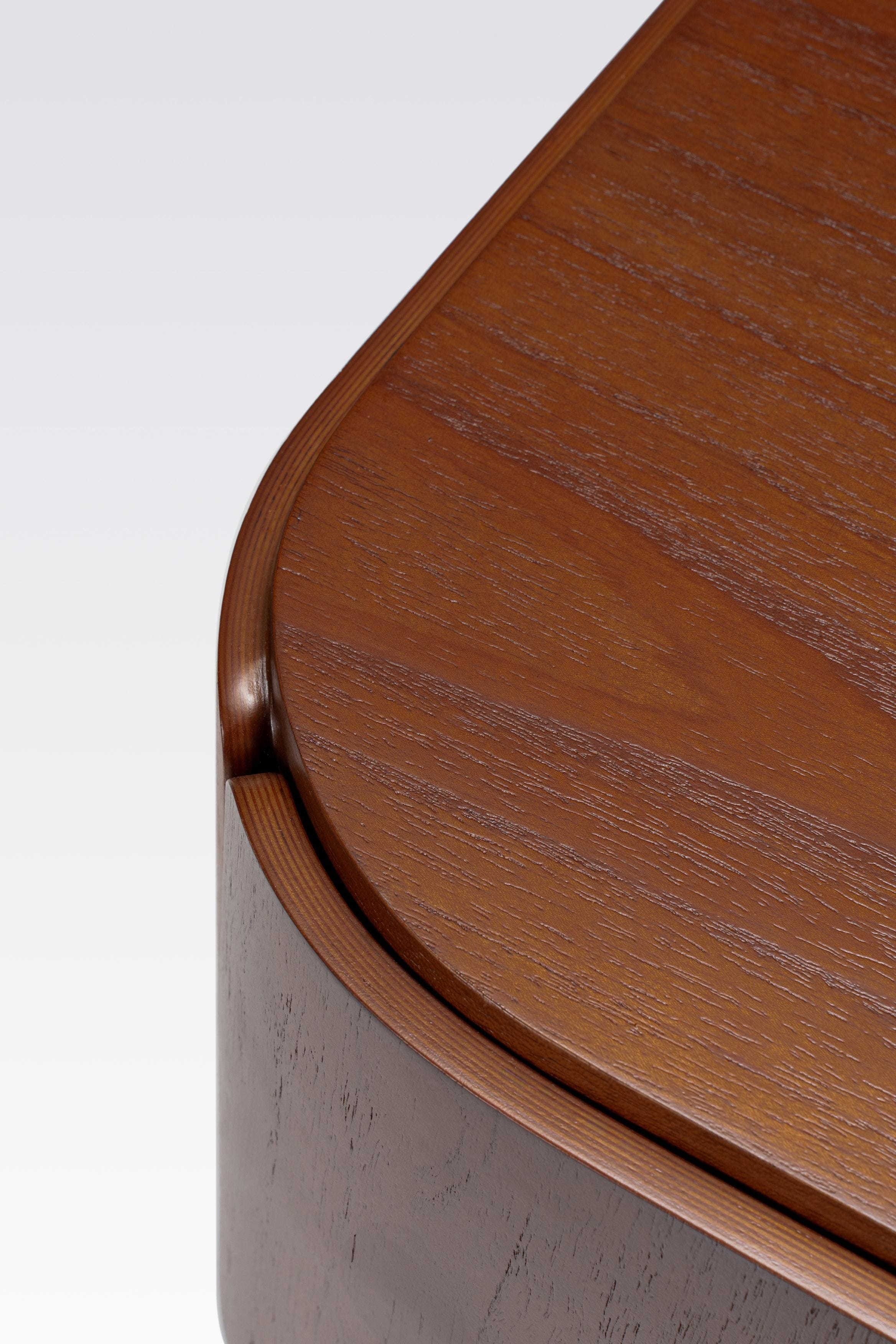close up wooden desk