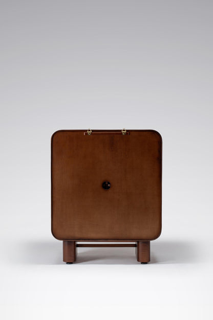 Back of home bar cabinet, with ventilation 