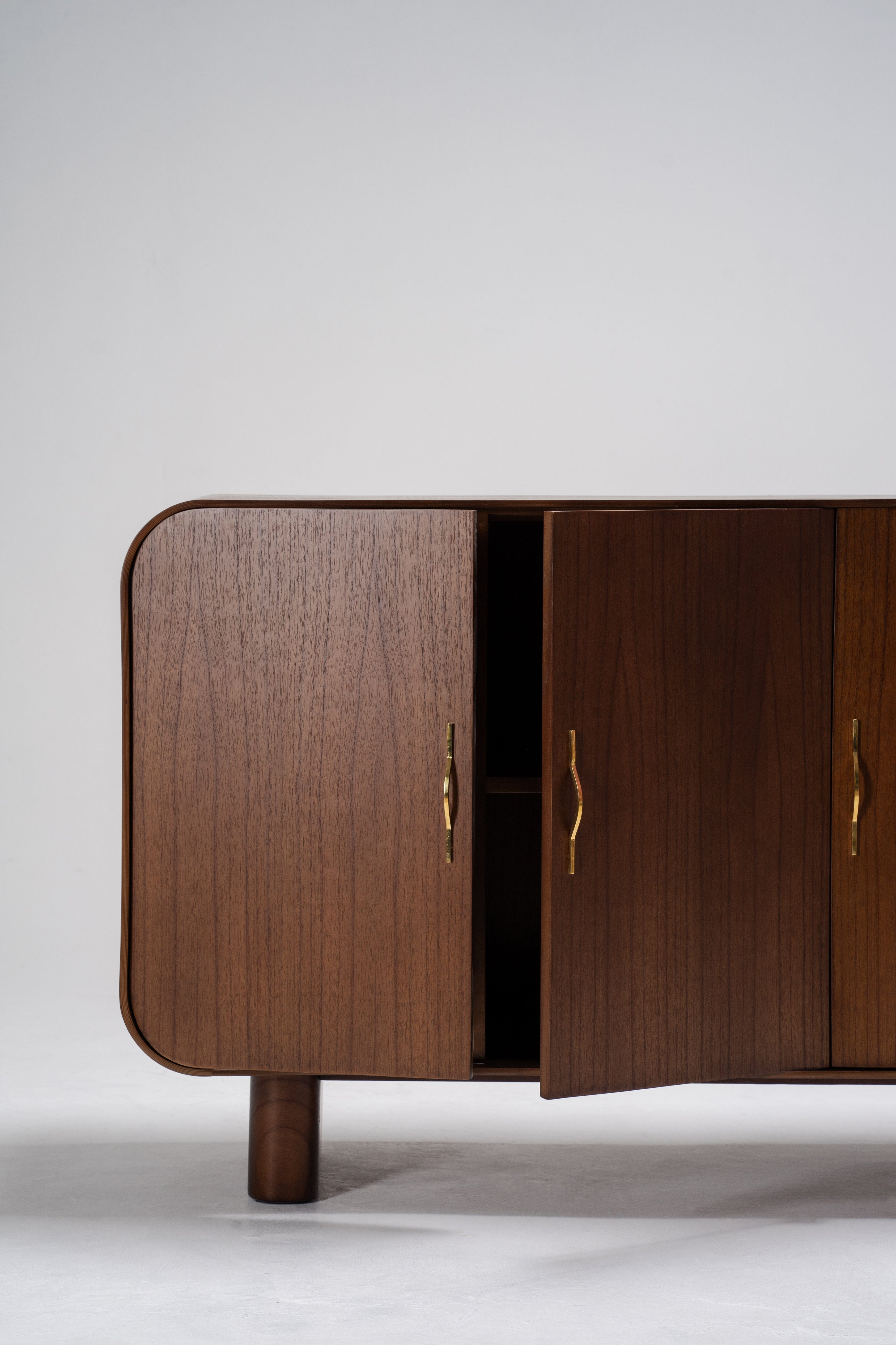 Marguerite Storage Console - wooden side storage console - Larkwood Furniture