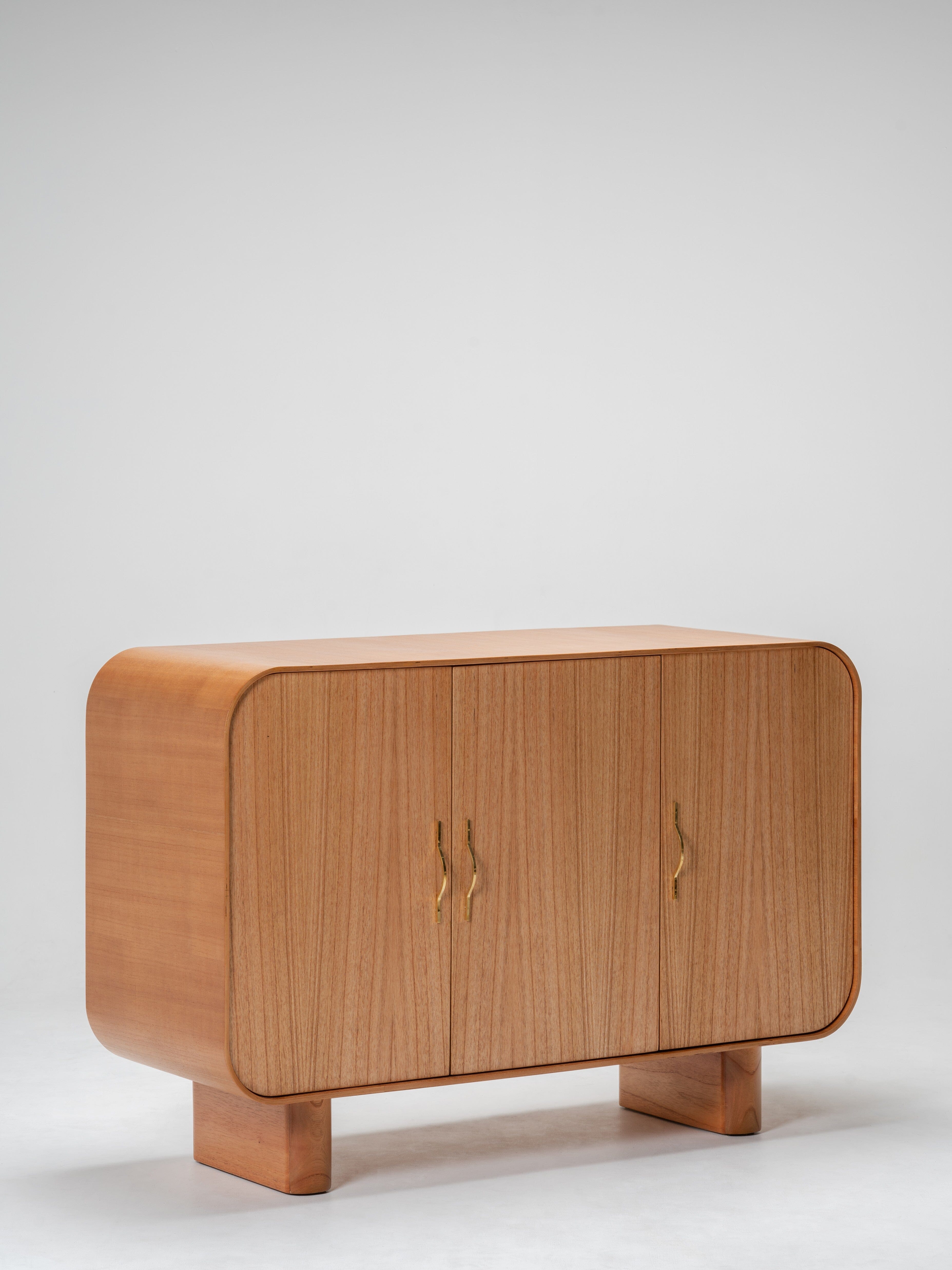 Marguerite Storage Console - wooden side storage console - Larkwood Furniture