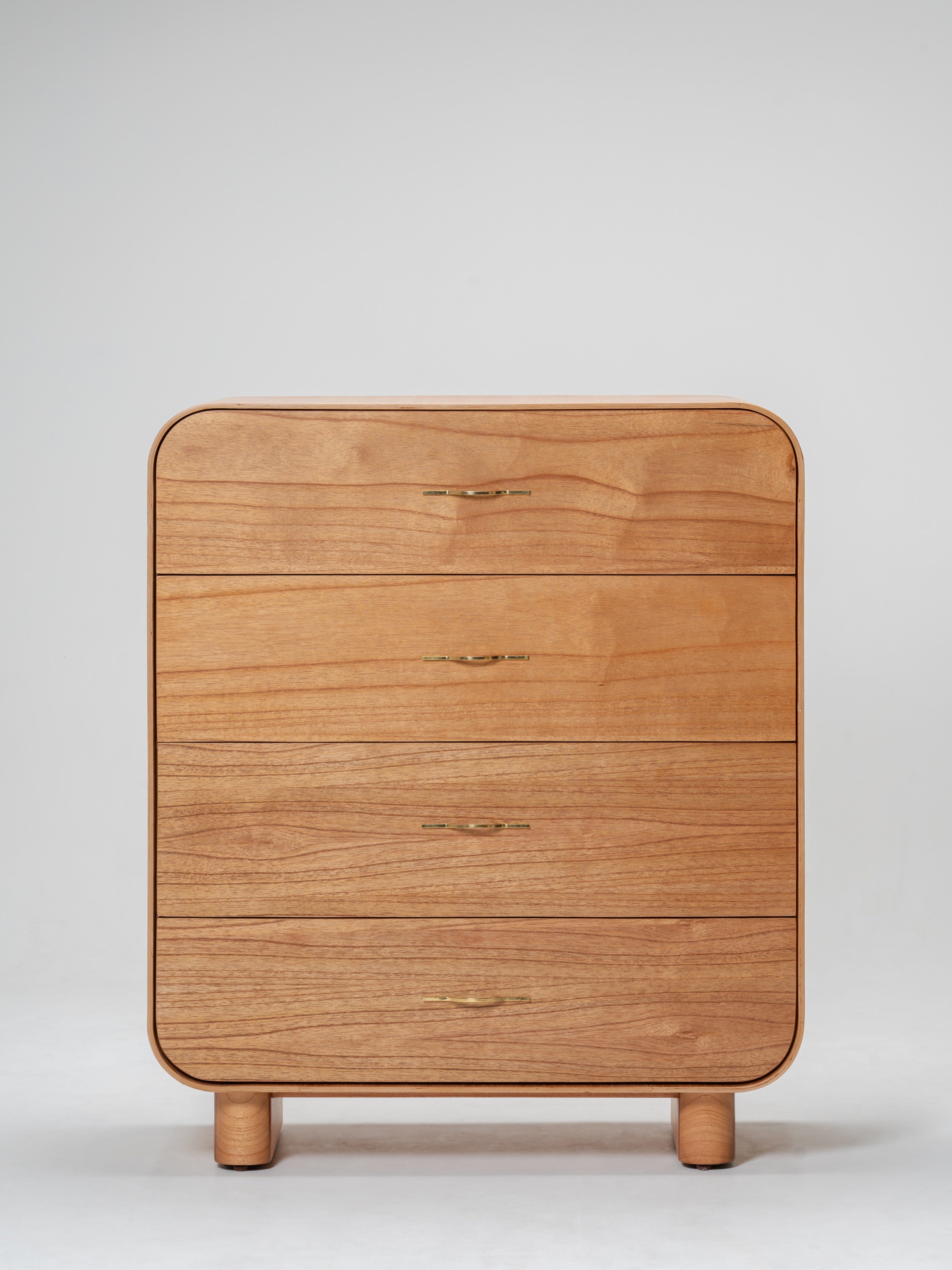 Marguerite Tall Chest of 4 Drawers