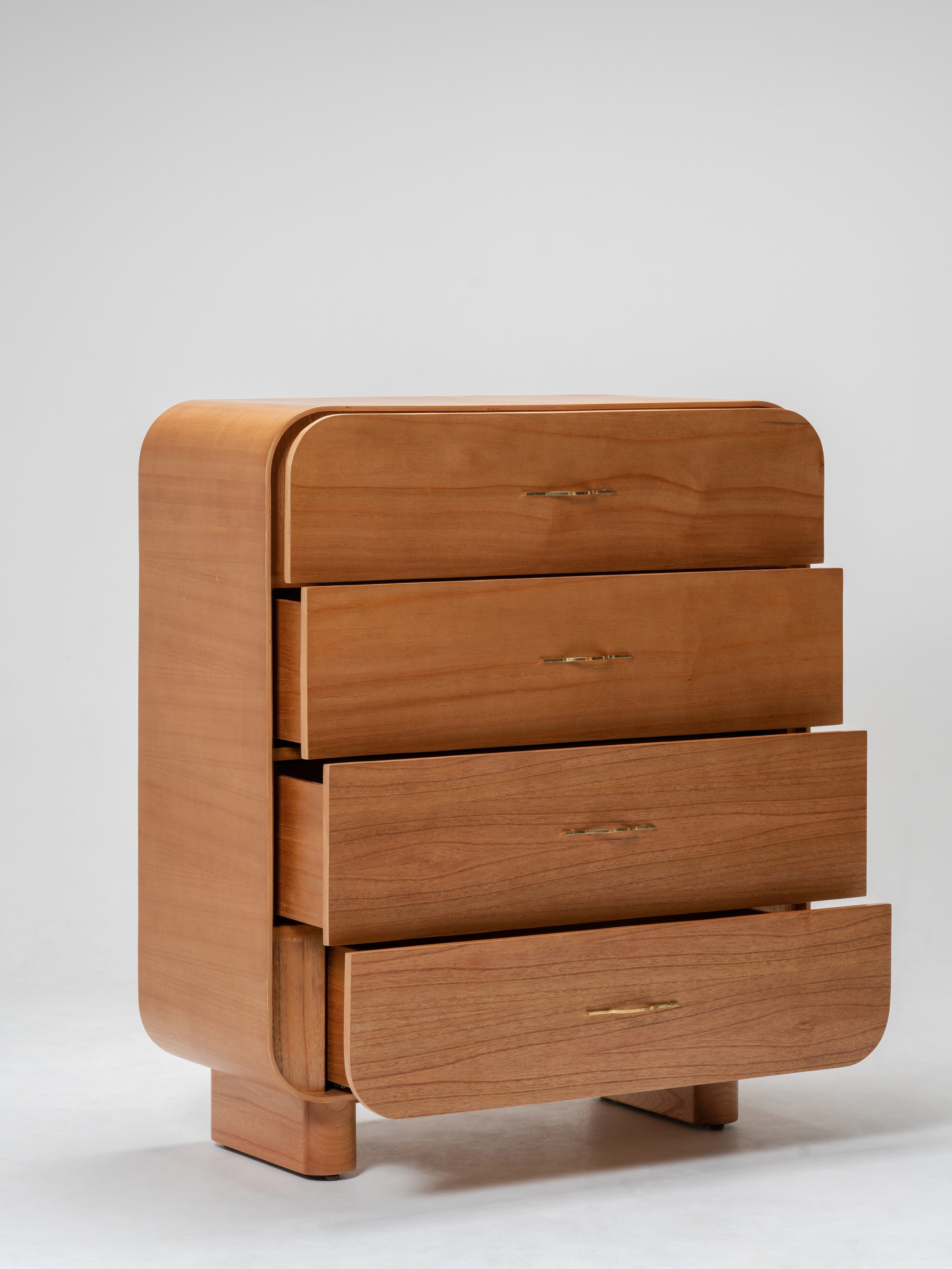 Marguerite Tall Chest of 4 Drawers