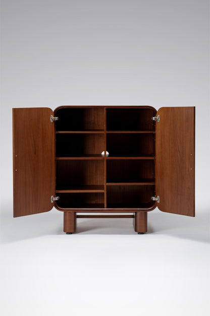 wooden storage cabinet