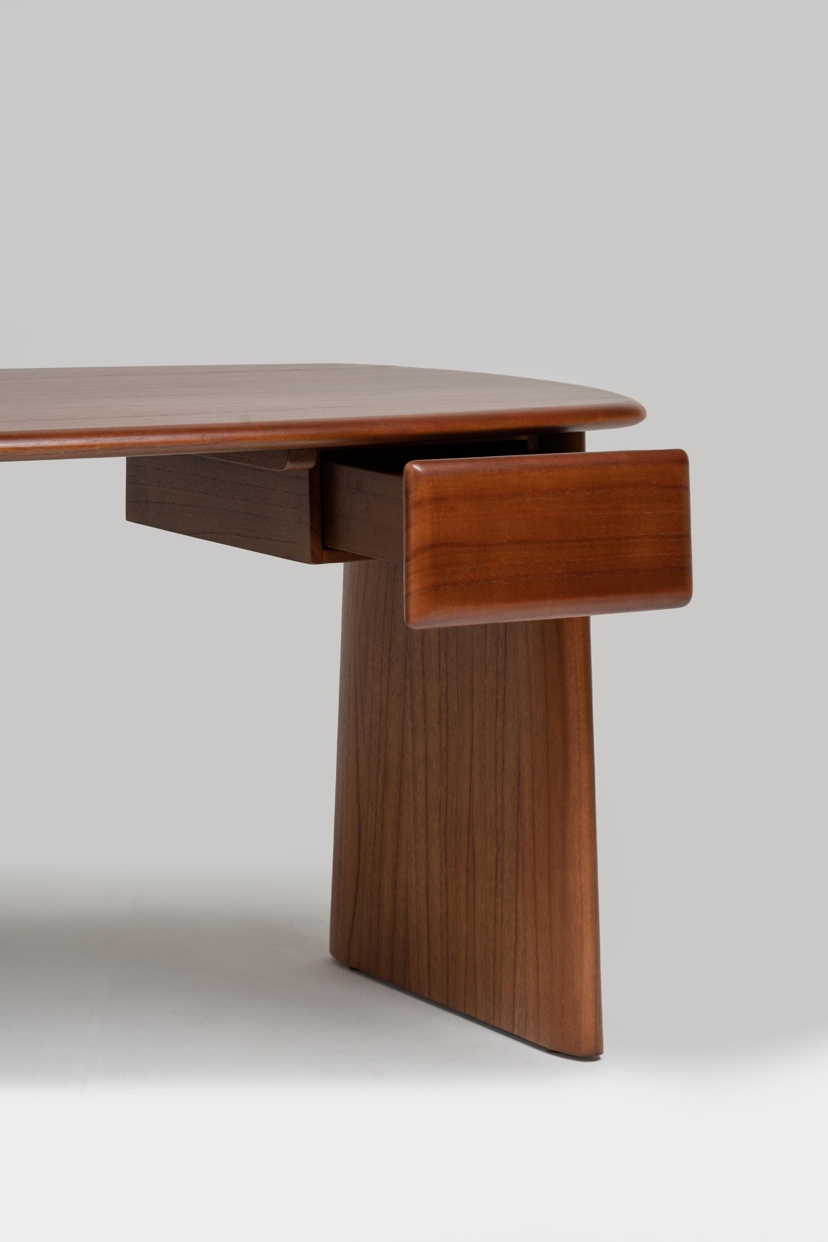 Monaco Solid Wood Desk 1.5m