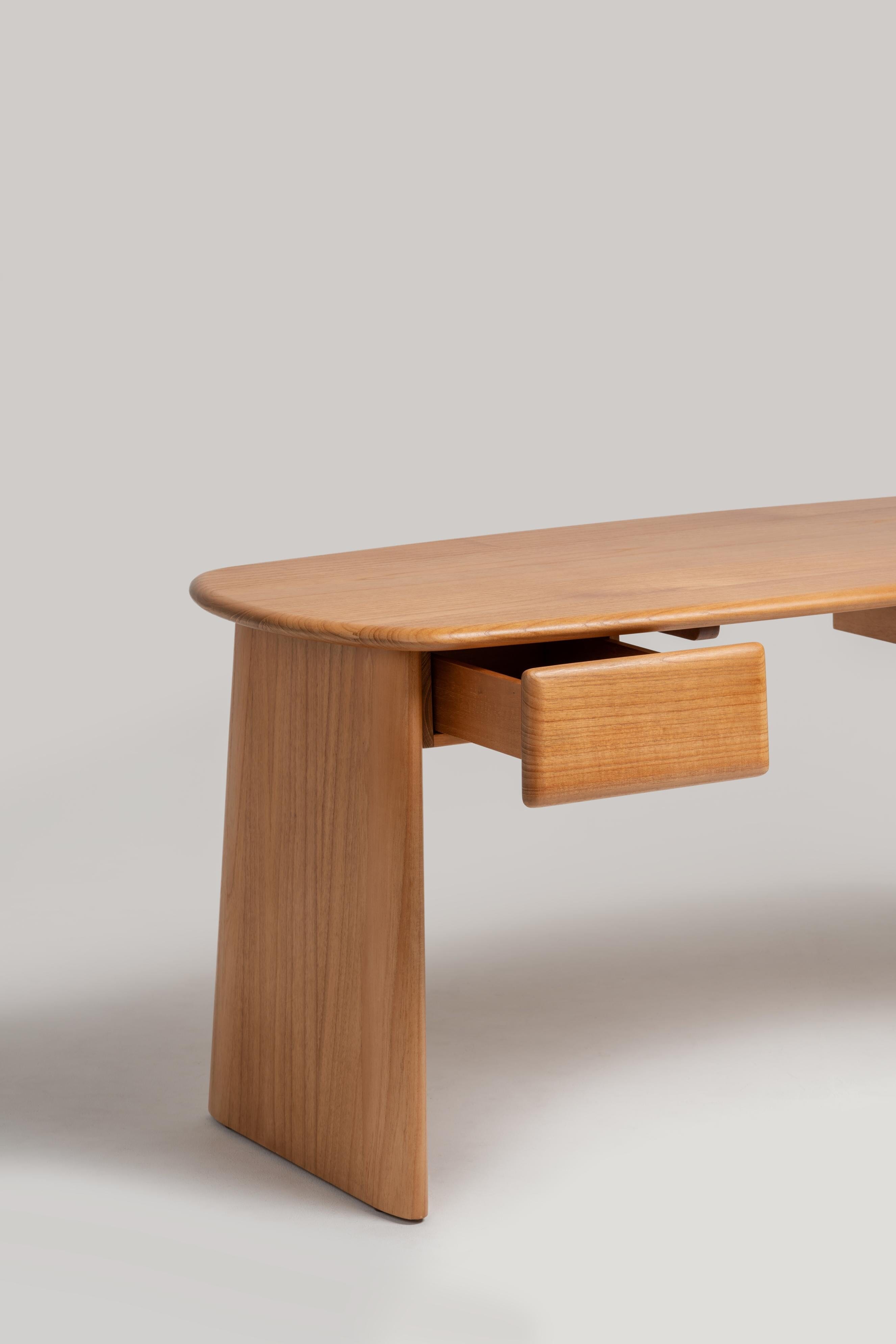 Monaco Solid Wood Desk 1.5m