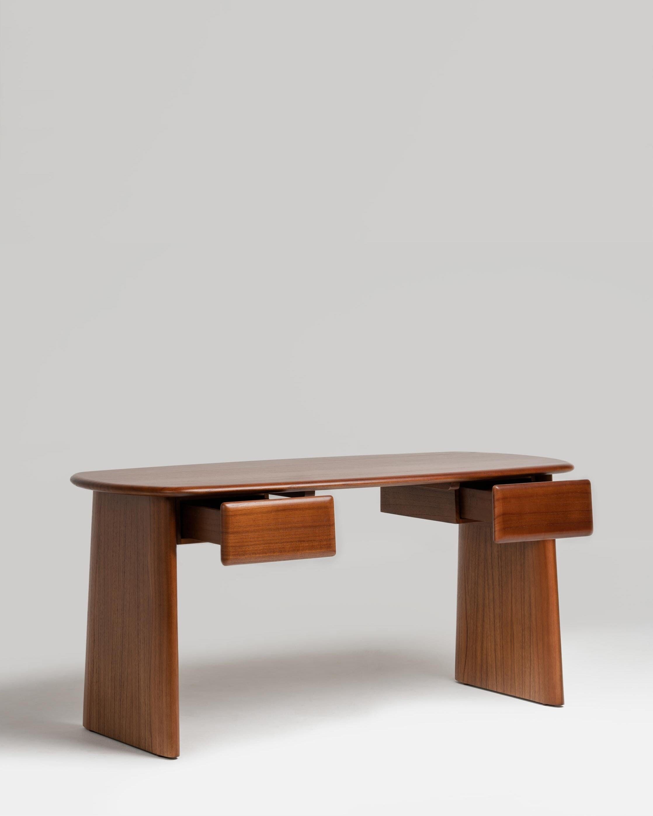 Monaco Solid Wood Desk 1.5m