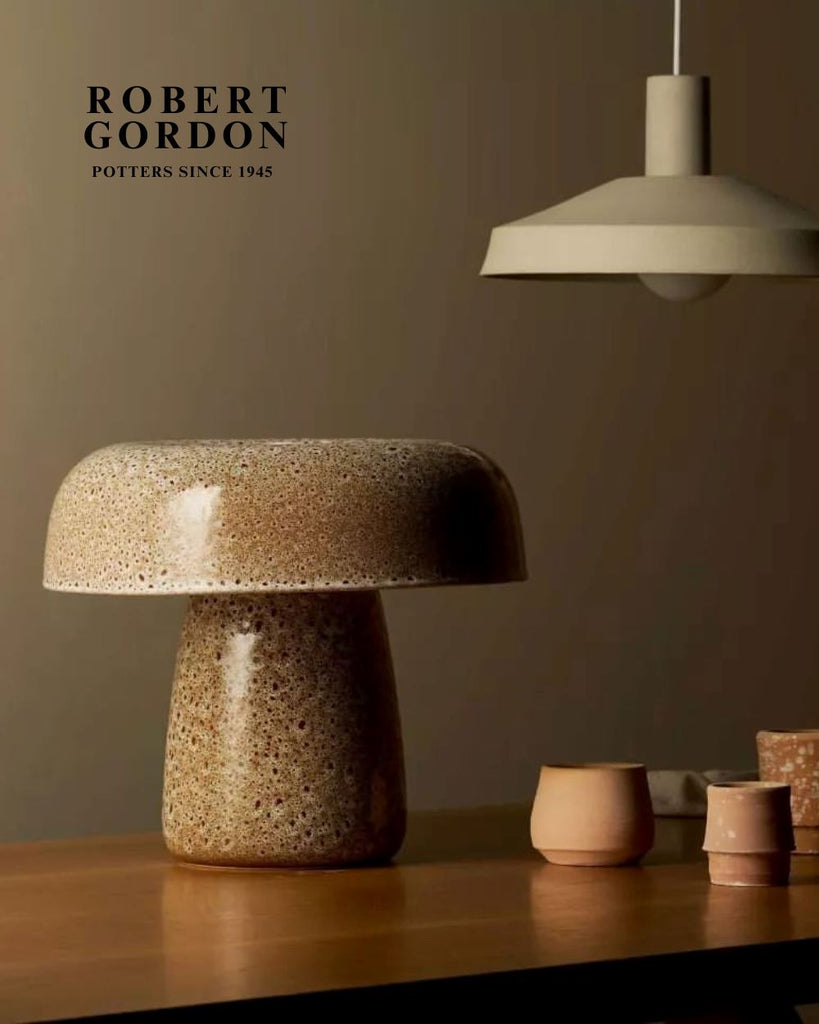 Nest Table Lamp - ceramic lighting - Larkwood Furniture and Robert Gordon
