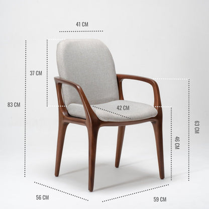 dining room chair dimensions