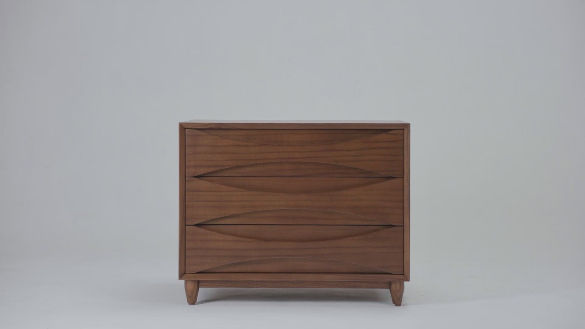 Load video: Pamplona Bedside, soft close drawer video