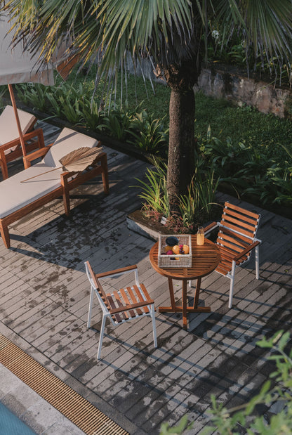 Sahani Outdoor Deck Chair - deck chairs - Larkwood Furniture
