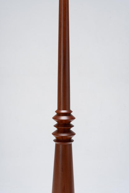 accent wooden floor lamp