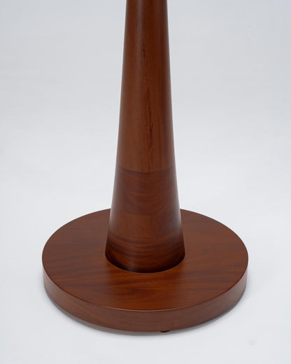 large wooden floor light