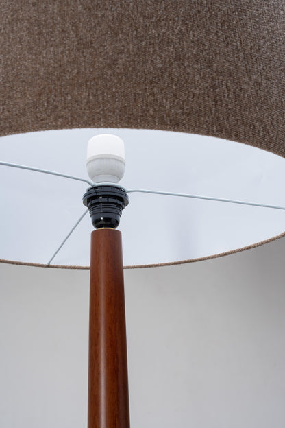 close up of floor lamp shade