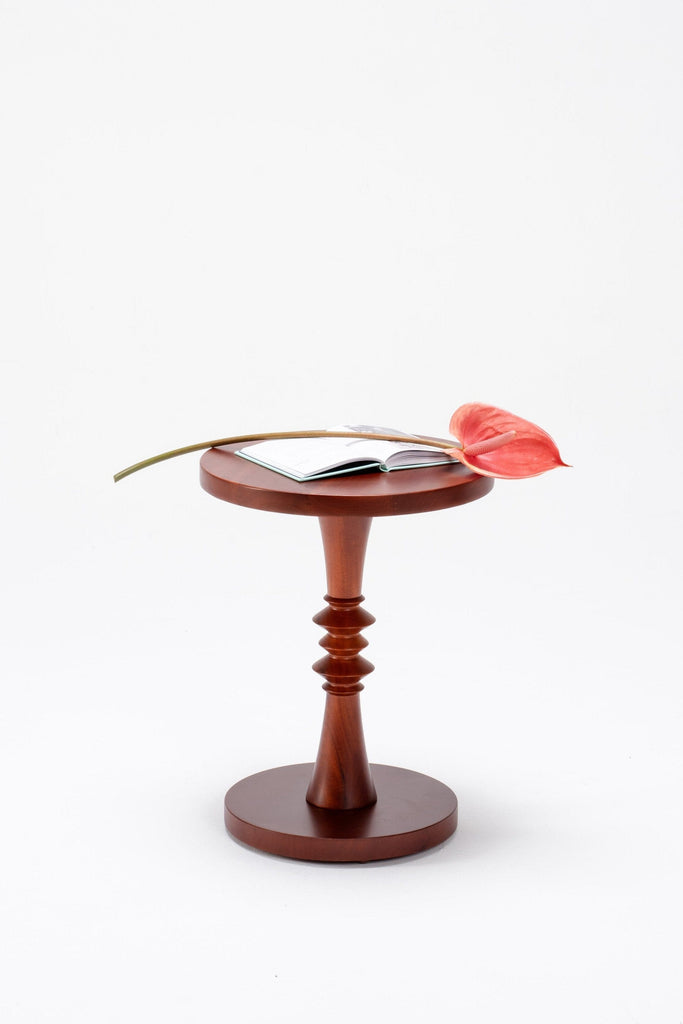 Living Room Side Table - Small Sculptural Side Table - Larkwood Furniture