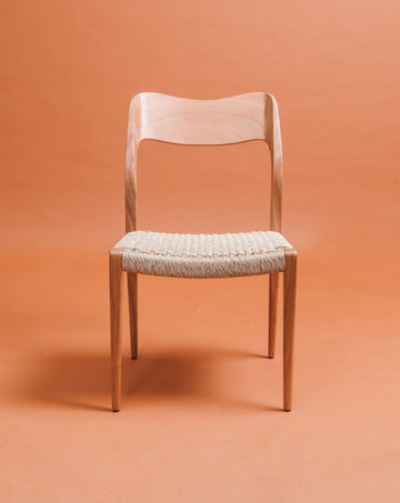 St Claire Chair - woven dining chair - Larkwood Furniture