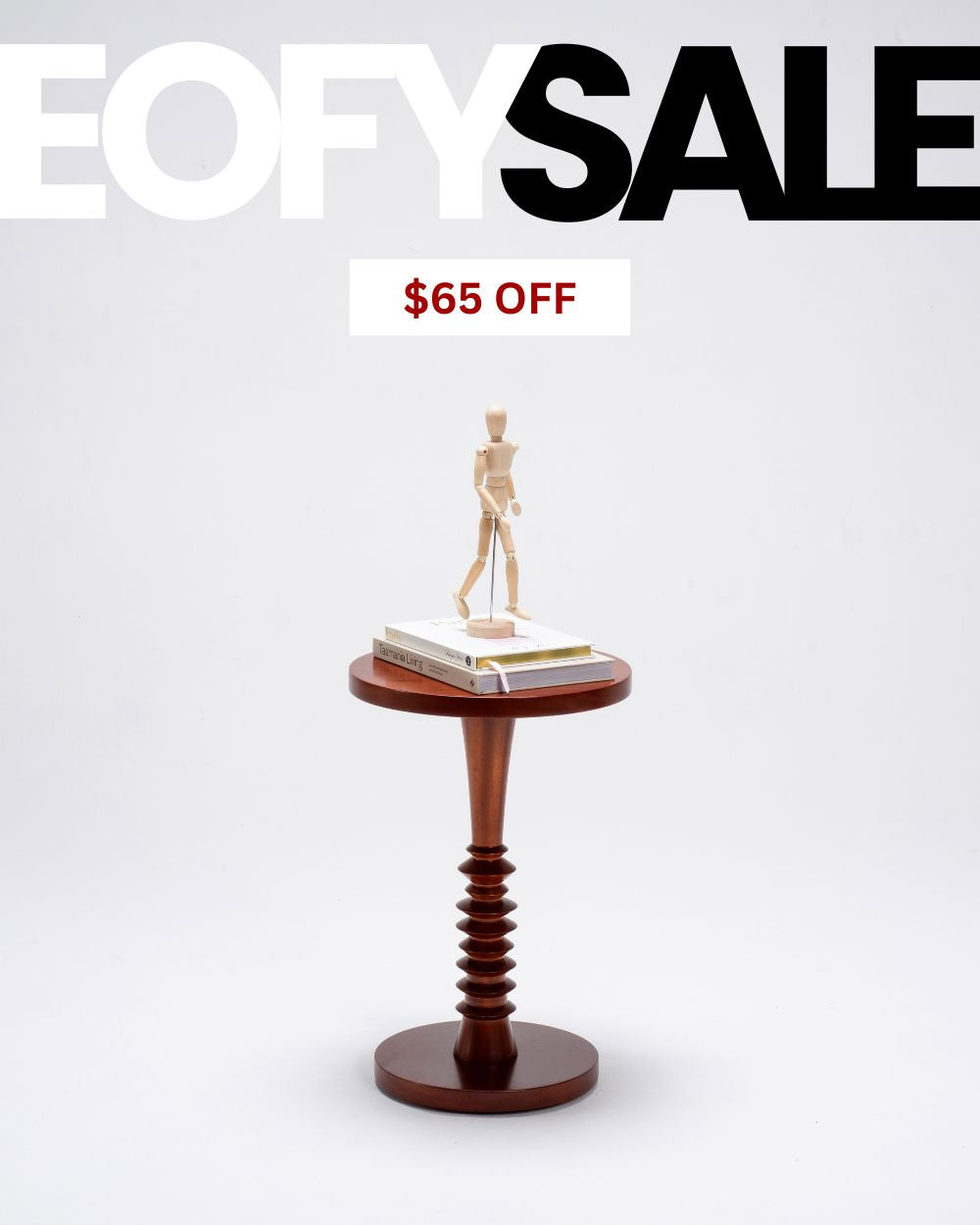 Tall Sculptural Side Table