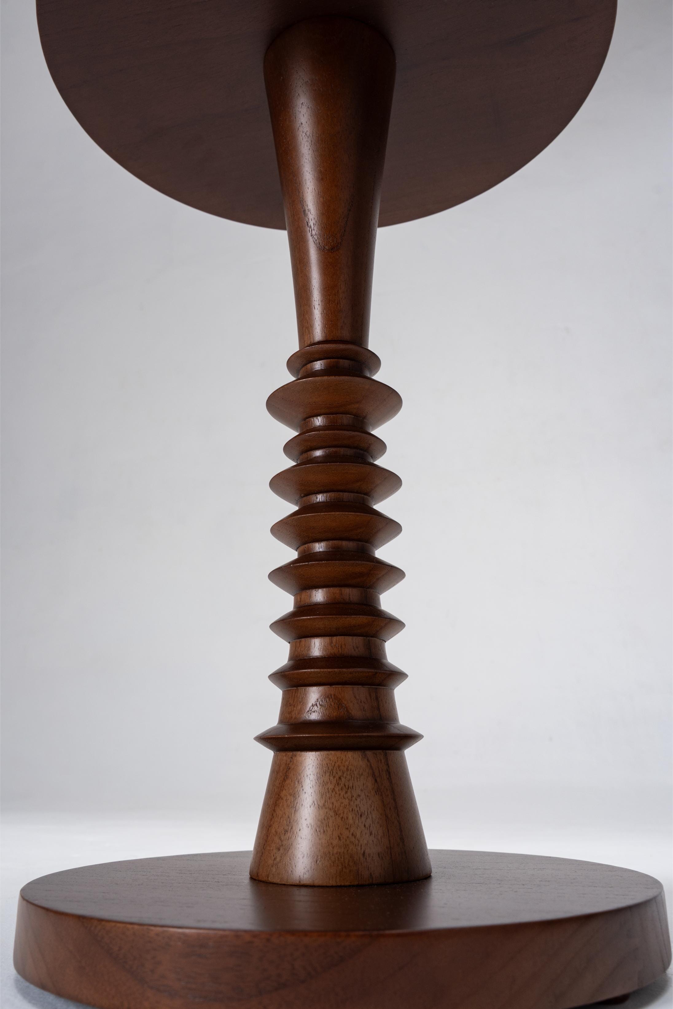Tall Sculptural Side Table