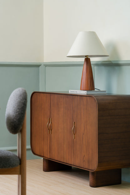 Tremezzo Table Lamp - home wooden lamps - Larkwood Furniture