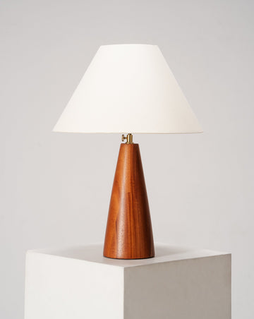 Tremezzo Table Lamp - wooden table lamp - Larkwood Furniture