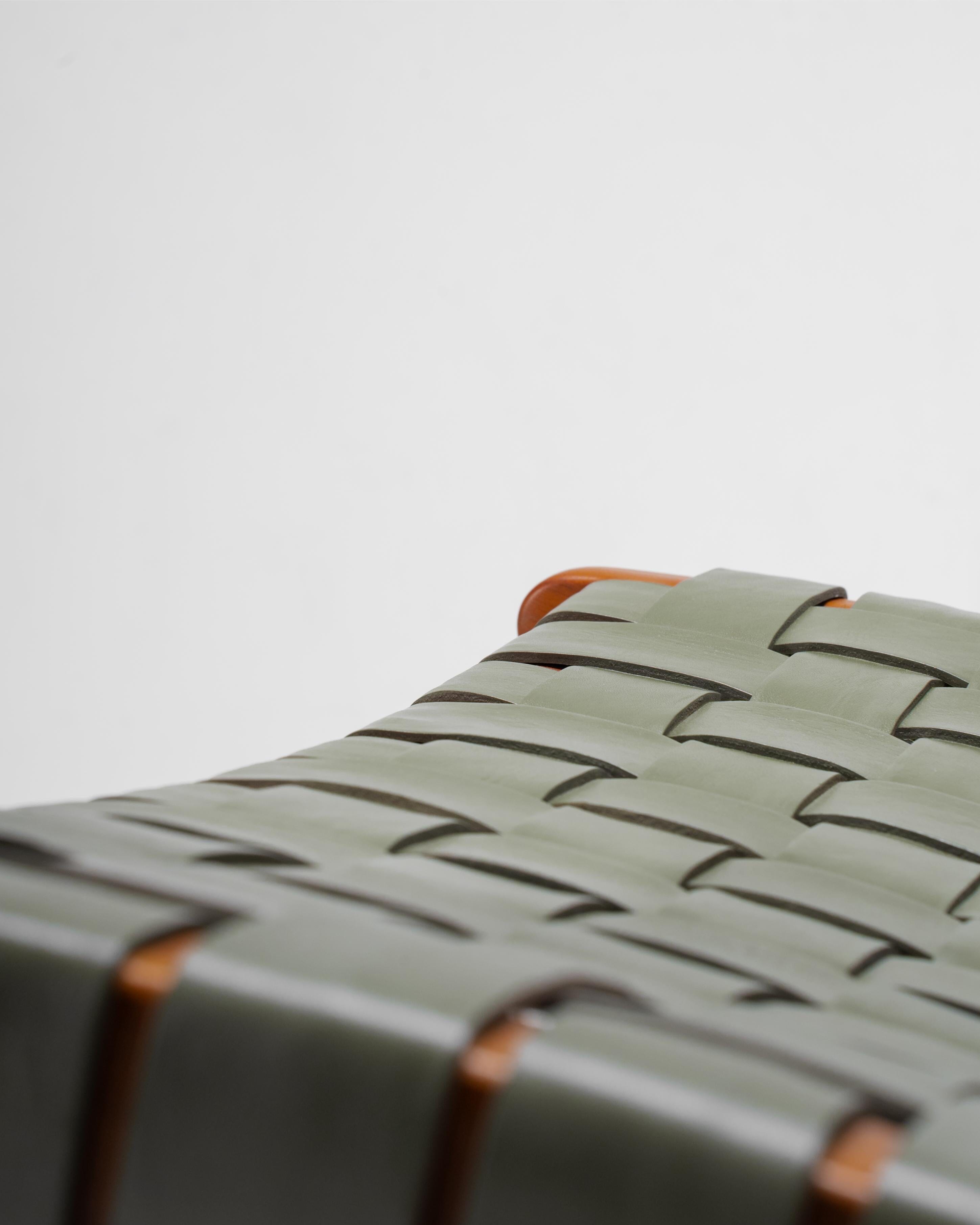 Urban Cocktail Chair | Leather Woven