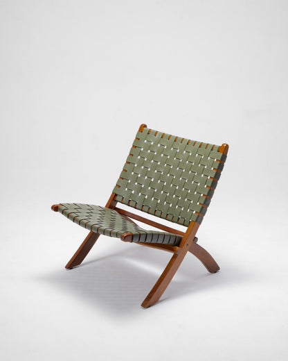 Urban Cocktail Chair | Leather Woven