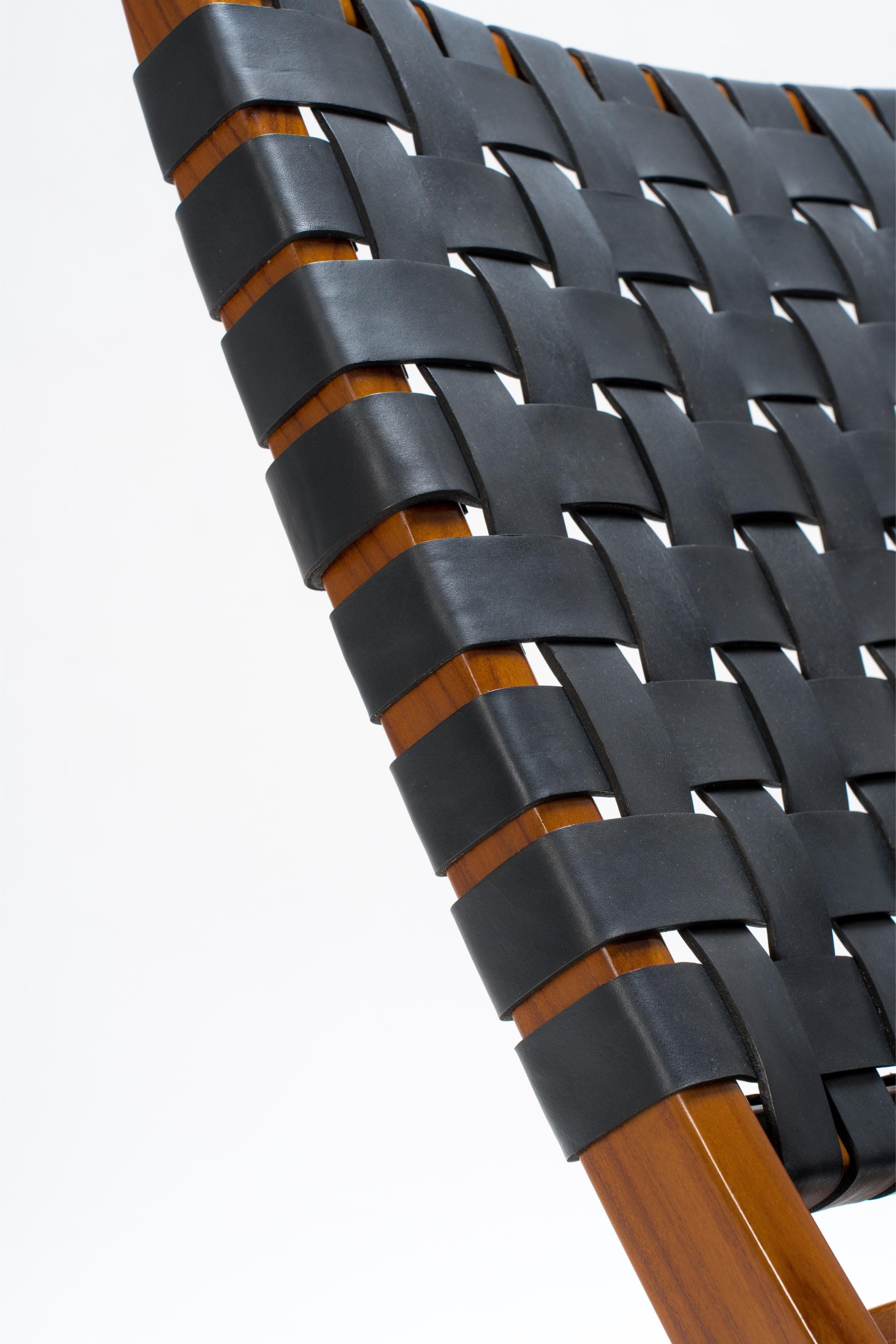 Urban Cocktail Chair | Leather Woven