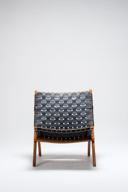 Urban Cocktail Chair | Leather Woven