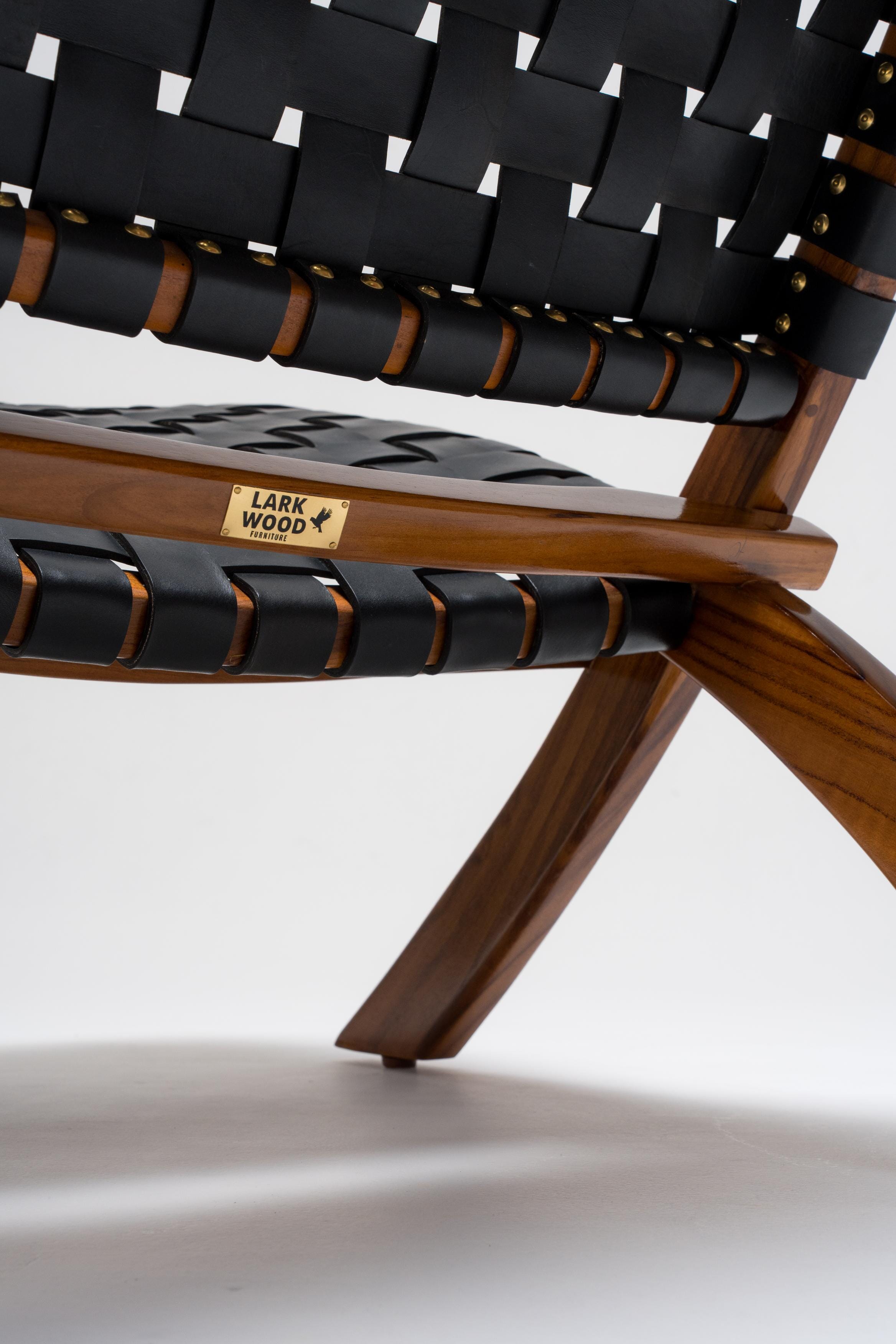 Urban Cocktail Chair | Leather Woven