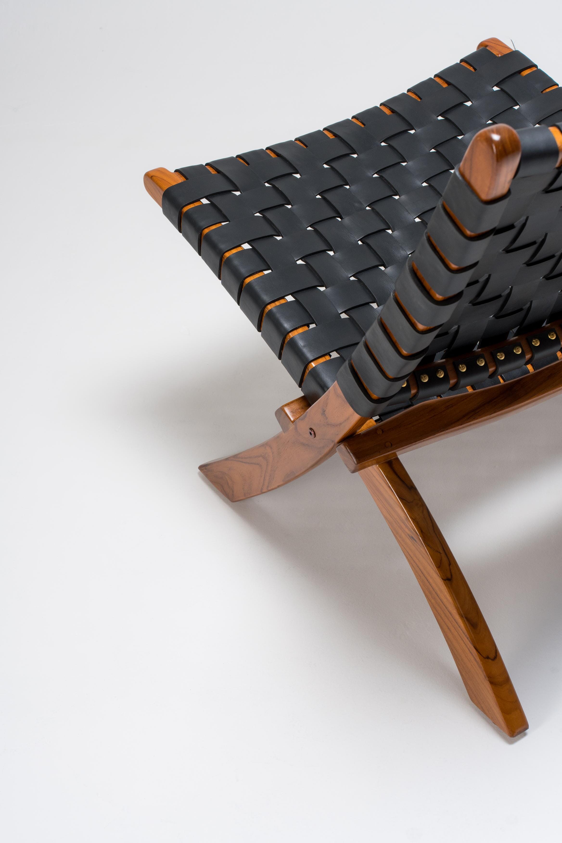 Urban Cocktail Chair | Leather Woven