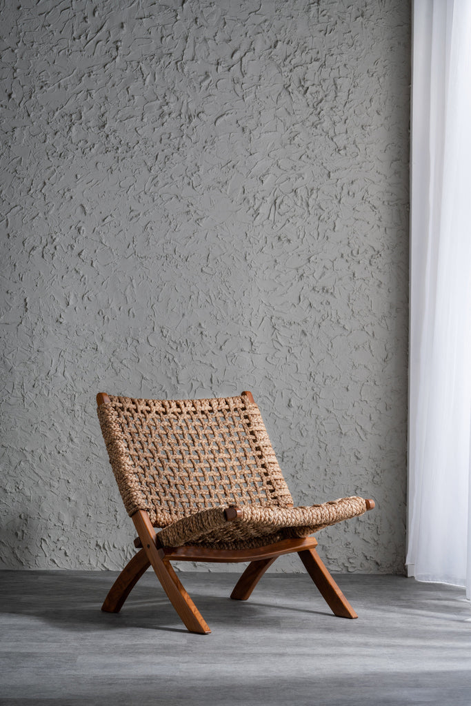 Urban Cocktail Chair - folding woven occasional chair - Larkwood Furniture 