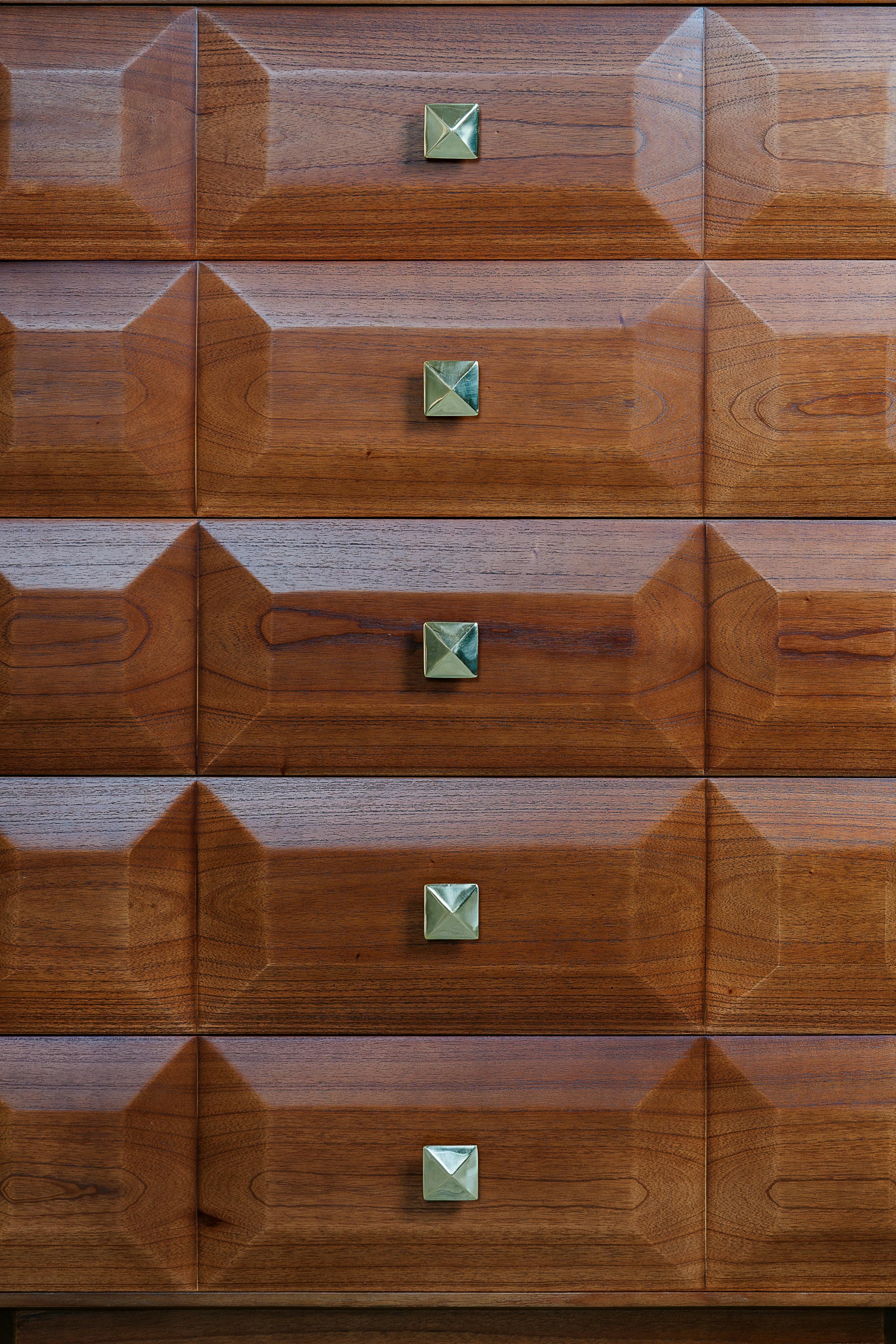 Verona Tall Chest of 5 Drawers