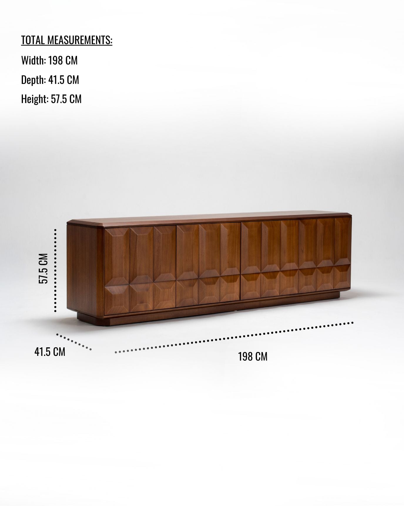 Verona TV Console 200cm